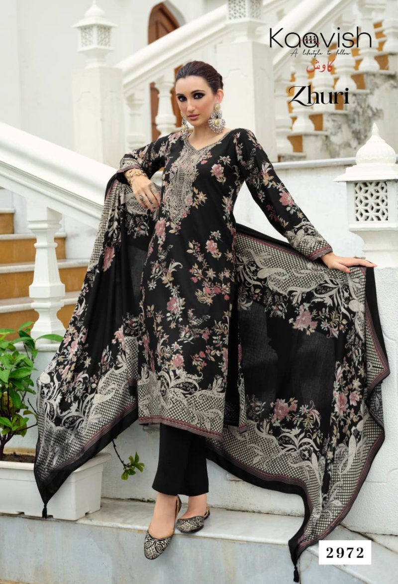 Zhuri By Kaavish Viscose Pashmina Dress Materials 